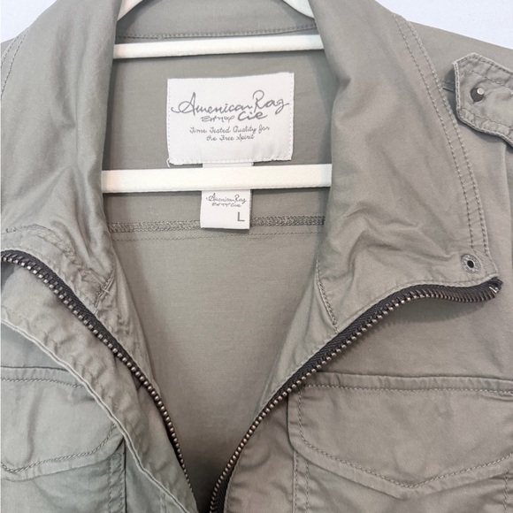 American Rag Olive Utility Jacket - Picture 4 of 7